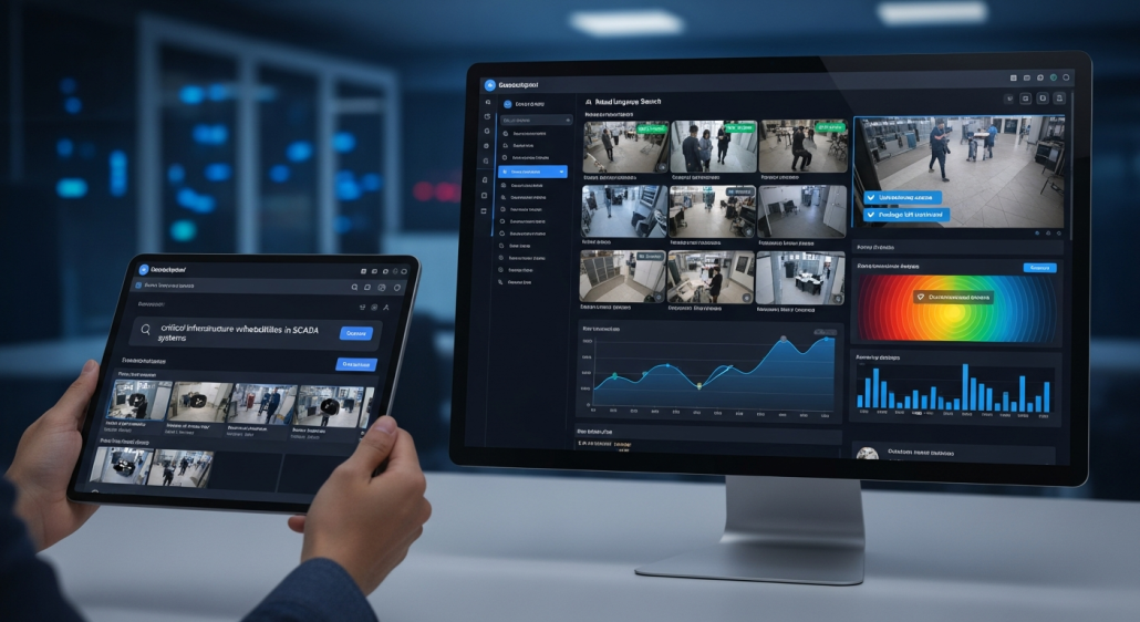 Axis Camera Station Pro Natural Language Search: What It Signals for AI Surveillance 7 AI natural language video search interface on enterprise surveillance dashboard