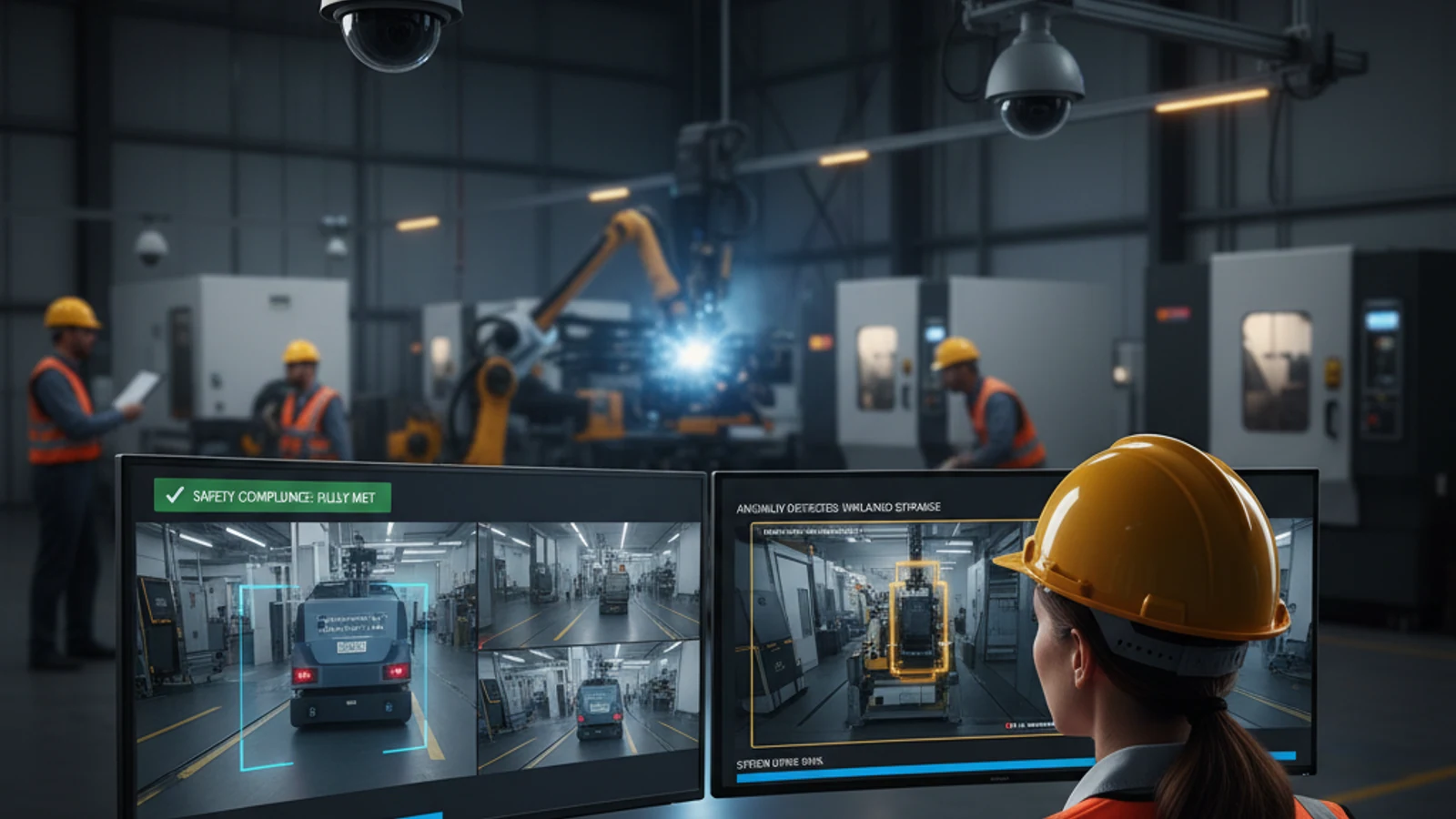 ALPR: Automatic License Plate Recognition | iFovea 1 Cinematic manufacturing cloud surveillance visual for ALPR: Automatic License Plate Recognition | iFovea