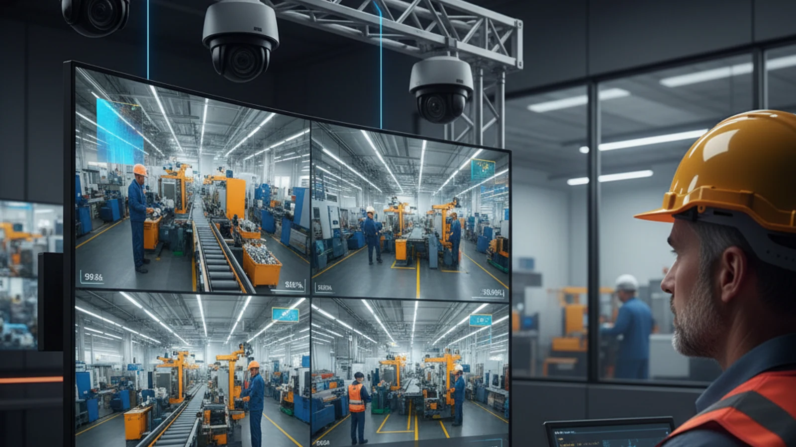 Cinematic manufacturing cloud surveillance visual for Long-Term Time Lapse - Compress Days of Footage Into Shareable Clips | iFovea