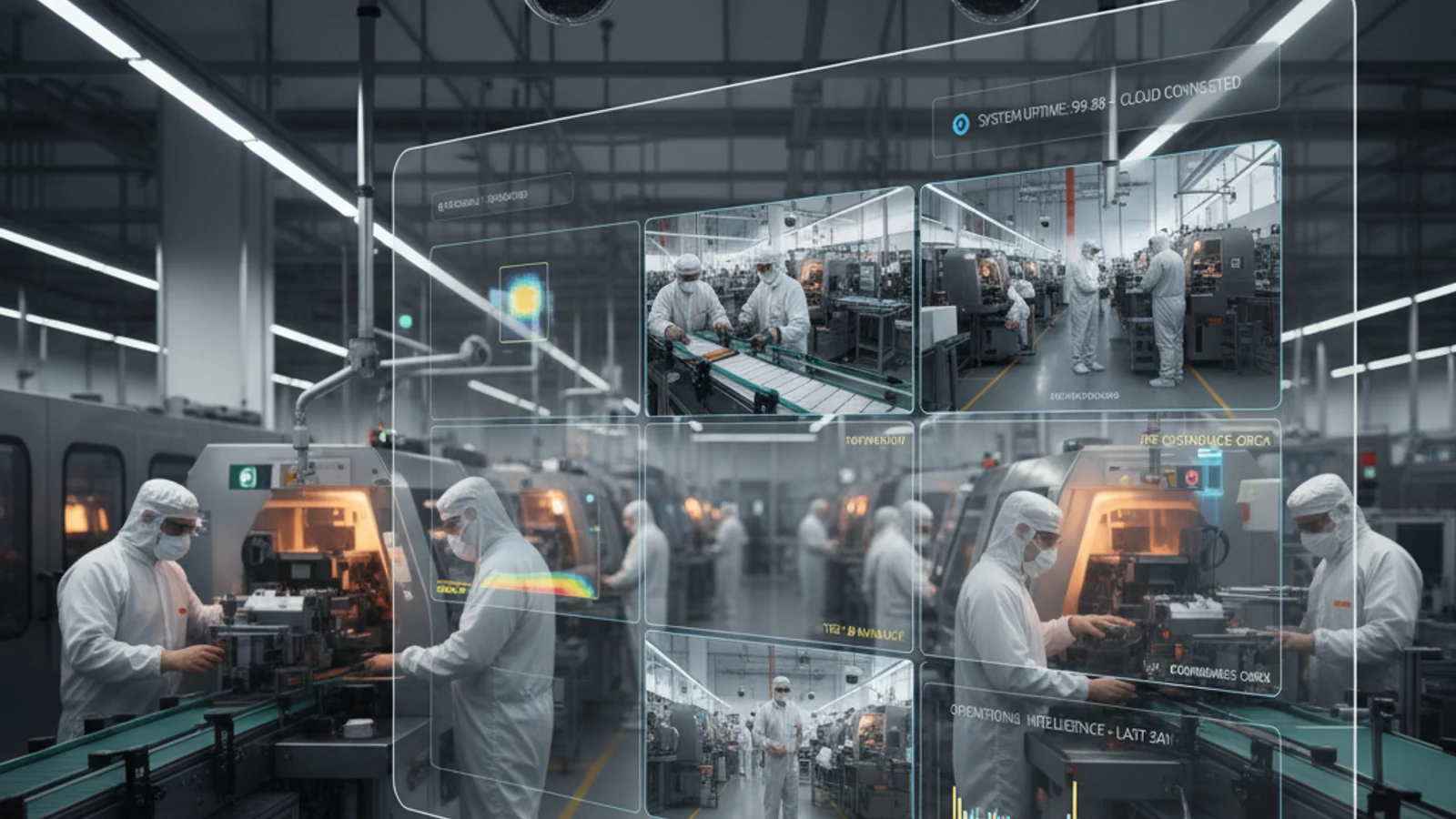 Cloud Video Surveillance for Healthcare Facilities | iFovea 1 Cinematic manufacturing cloud surveillance visual for Cloud Video Surveillance for Healthcare Facilities | iFovea