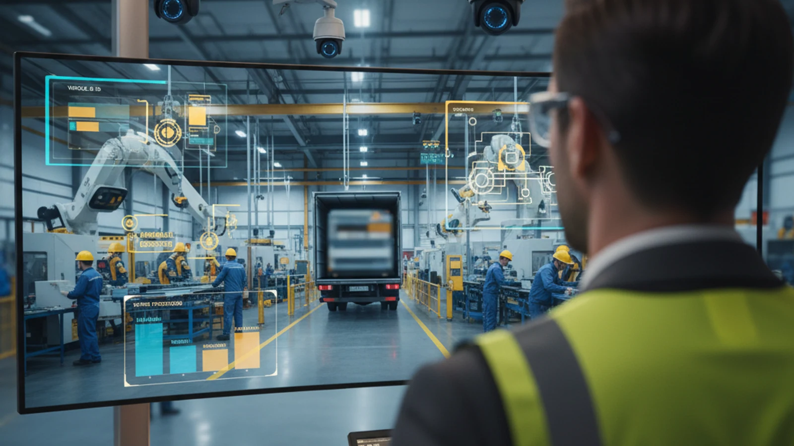 Cinematic manufacturing cloud surveillance visual for License Plate Recognition (ALPR) Camera Software: Complete Guide | iFovea