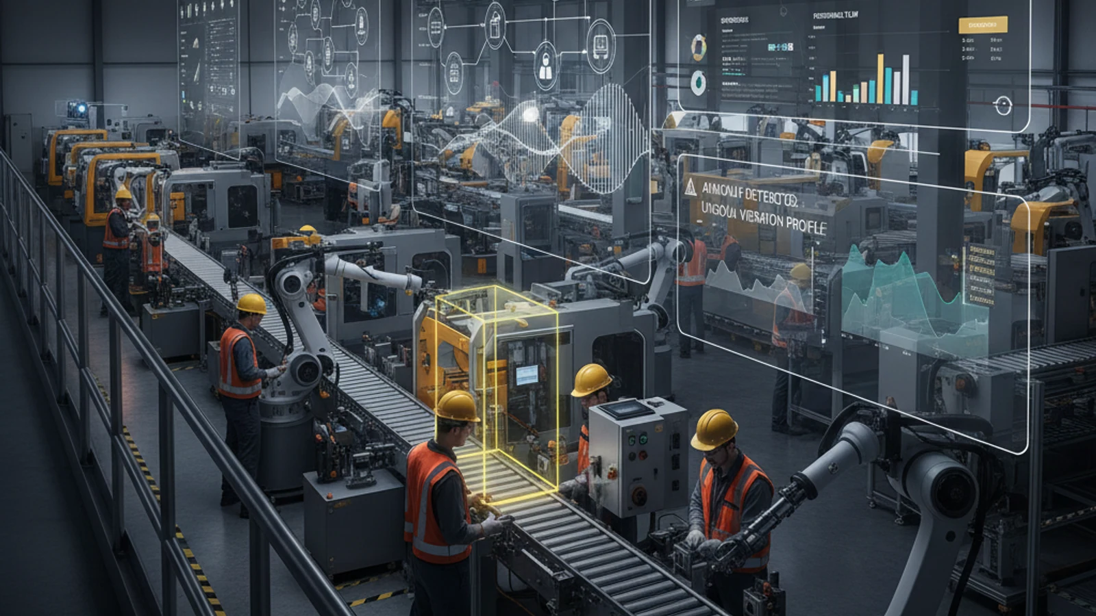 Arcules Alternative | AI Cloud Surveillance With Full Hybrid Resilience 1 Cinematic manufacturing cloud surveillance visual for Arcules Alternative | AI Cloud Surveillance With Full Hybrid Resilience