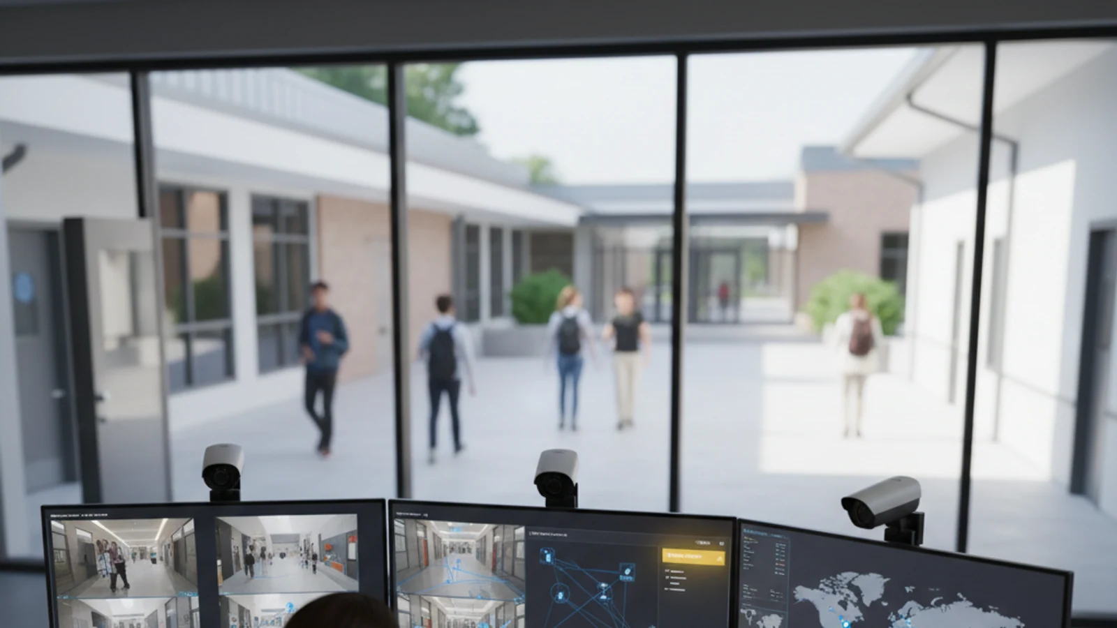 Cloud Surveillance for Schools and Charter School Networks | Ifovea 1 Cinematic education cloud surveillance visual for Cloud Surveillance for Schools and Charter School Networks | Ifovea