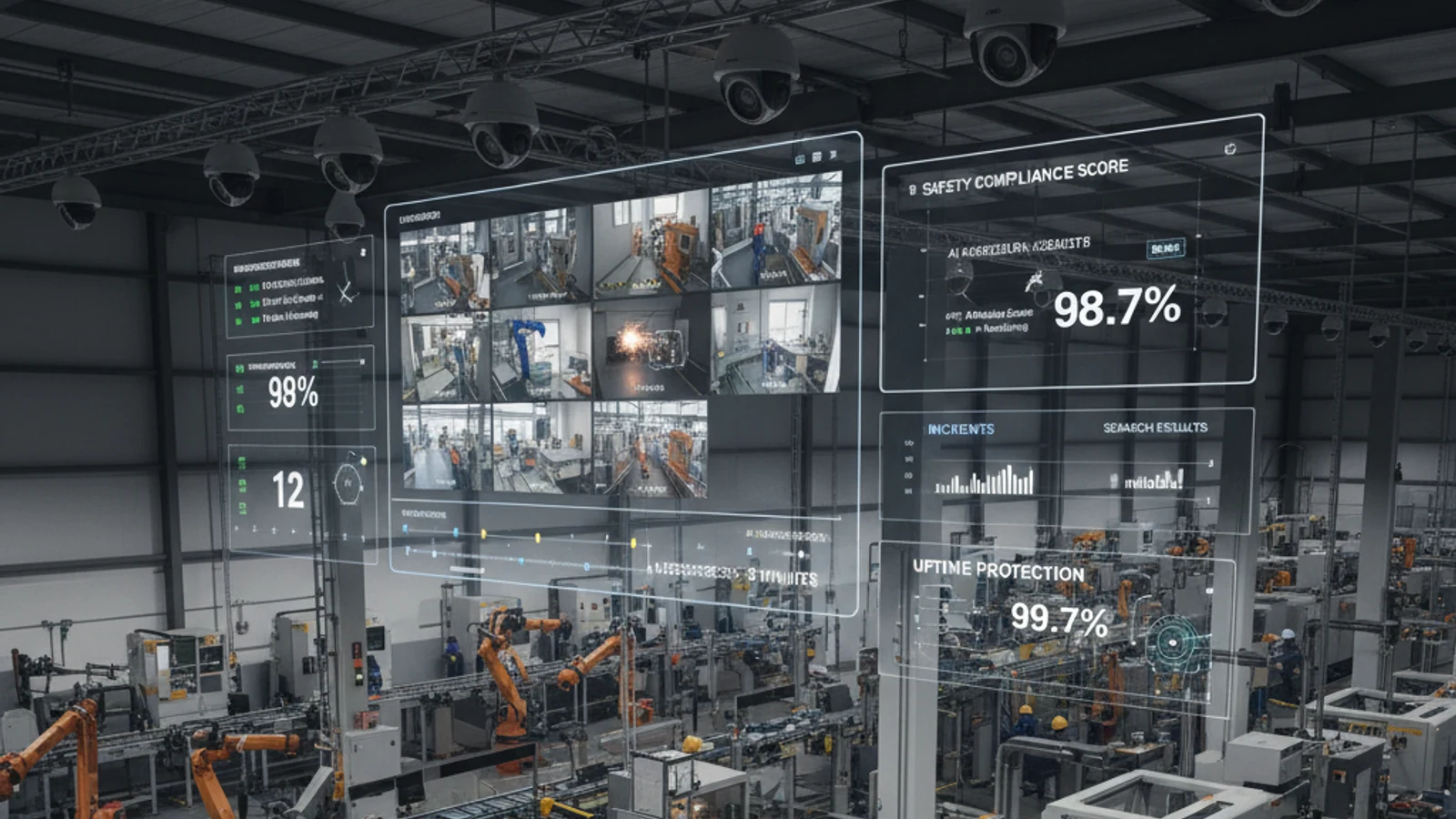 AI Forensic Video Search: How to Investigate Surveillance Incidents in Minutes 2 Cinematic manufacturing cloud surveillance visual for AI Forensic Video Search: How to Investigate Surveillance Incidents in Minutes