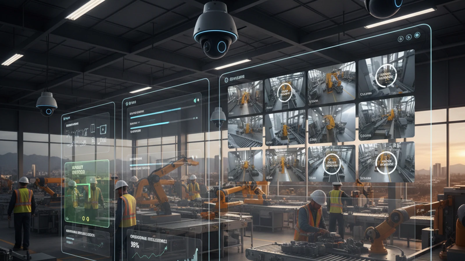 AI Cloud Surveillance for Phoenix Metro Businesses | Ifovea 1 Cinematic manufacturing cloud surveillance visual for AI Cloud Surveillance for Phoenix Metro Businesses | Ifovea