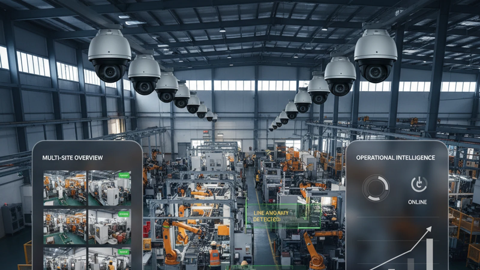 AI Cloud Surveillance for Atlanta Businesses and Multi-Site Enterprises | Ifovea 1 Cinematic manufacturing cloud surveillance visual for AI Cloud Surveillance for Atlanta Businesses and Multi-Site Enterprises | Ifovea