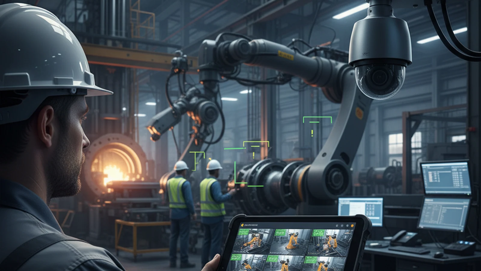 Cloud Surveillance Bandwidth Calculator: How Much Internet Do You Need? | Ifovea 1 Cinematic manufacturing cloud surveillance visual for Cloud Surveillance Bandwidth Calculator: How Much Internet Do You Need? | Ifovea