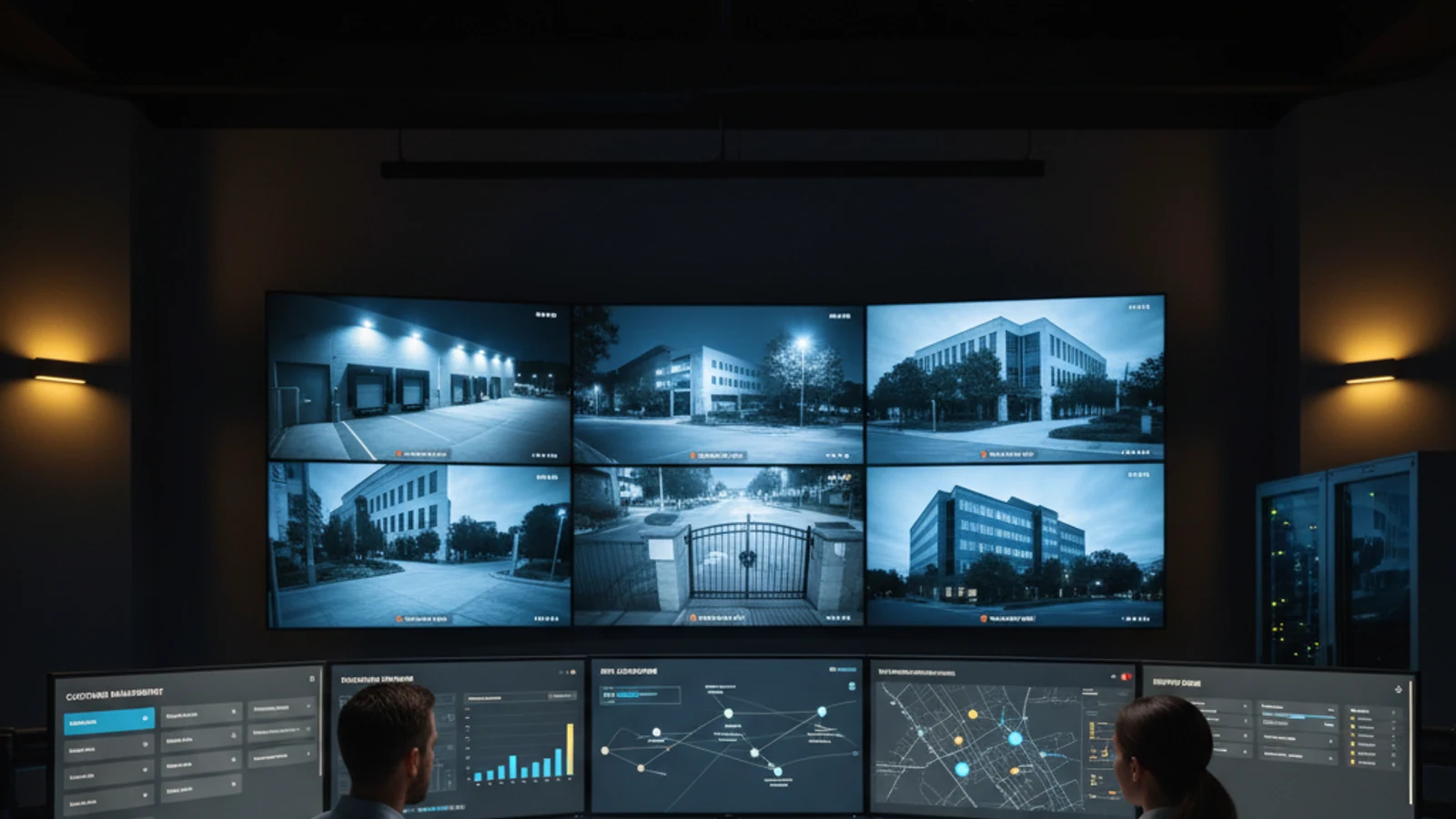 Cinematic enterprise physical security cloud surveillance visual for How To Add/Remove Customer