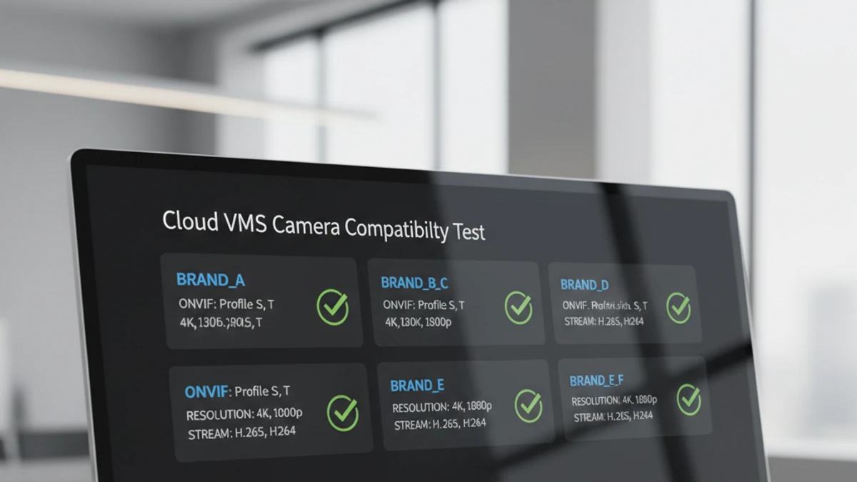 2M Technology Camera Compatibility — cloud VMS operations visual