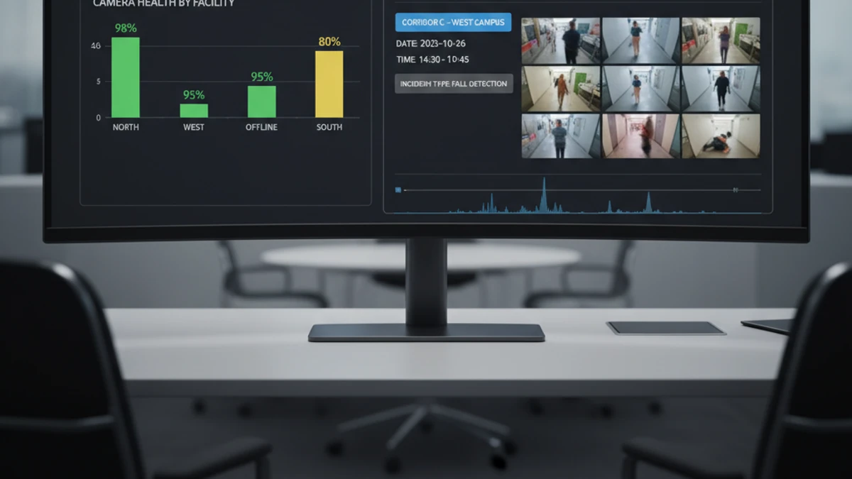 Cloud Video Surveillance for Healthcare Facilities | iFovea 1 Cloud Surveillance for Healthcare — cloud VMS operations visual