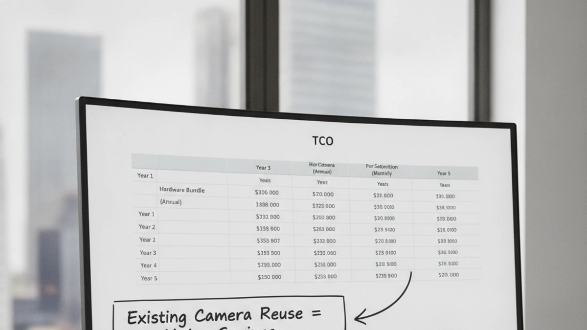 Flock Safety Pricing vs. iFovea: What LPR for HOAs and Apartments Actually Costs | iFovea 1 Flock Safety Pricing vs iFovea — cloud VMS operations visual