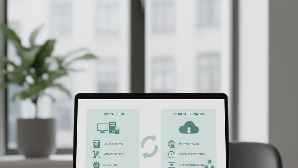 Blue Iris Alternative: Cloud VMS vs Windows NVR 1 Blue Iris Alternative — cloud VMS operations visual