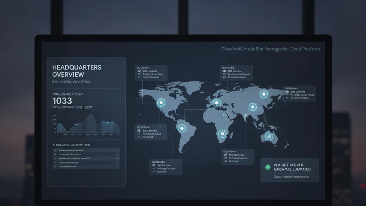 NX Witness Alternative: Cloud VMS vs NX Witness 1 Network Optix Witness Alternative — cloud VMS operations visual