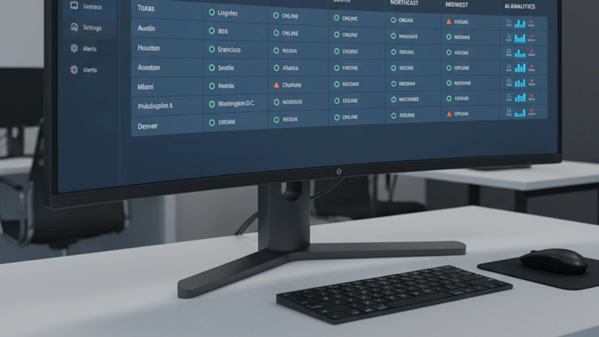 Cloud Surveillance Locations 1 Cloud Surveillance Locations Across the US — cloud VMS operations visual